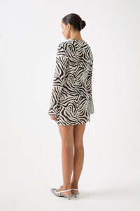 Vianca Dress | Zebra