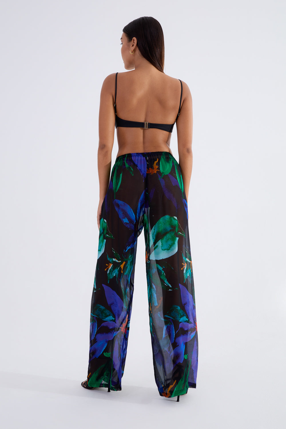 Belleza Pant | Indigo Bloom