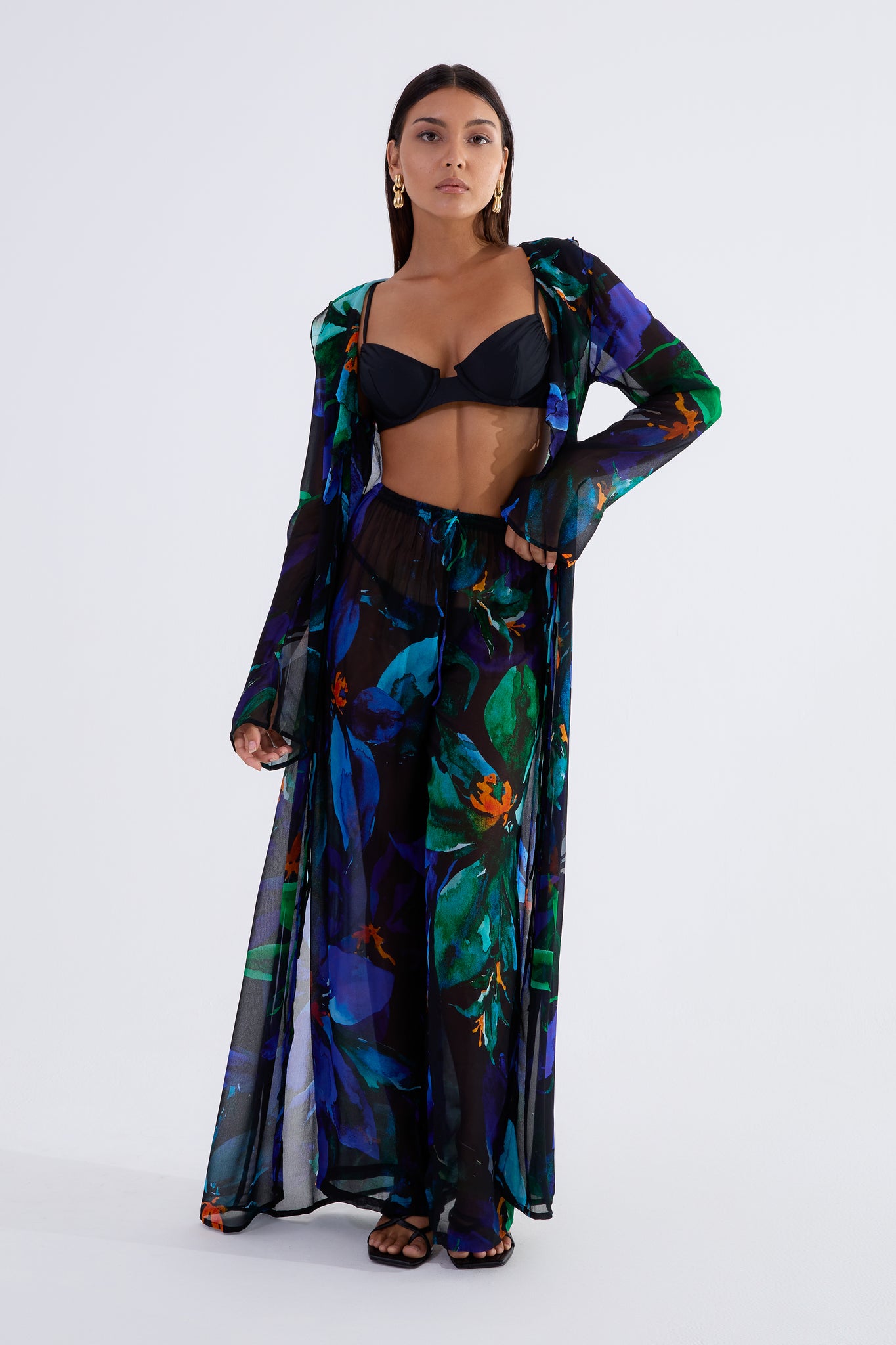 Sonder Robe | Indigo Bloom